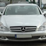 Mercedes CLS C219 po liftingu, widok od przodu – zdjęcie poglądowe