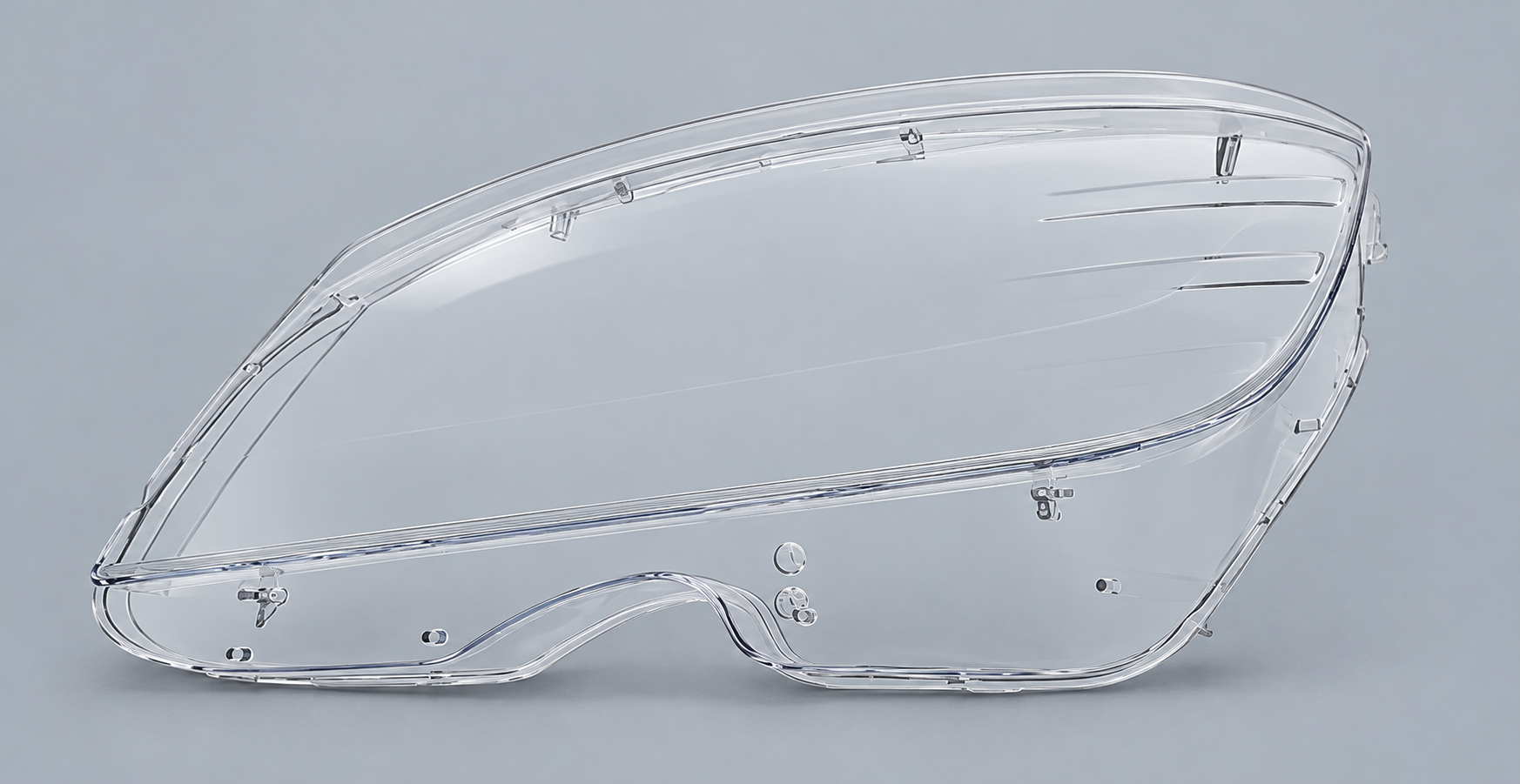 Klosz lewego reflektora Mercedes klasy C W204 przed liftingiem 2007–2011